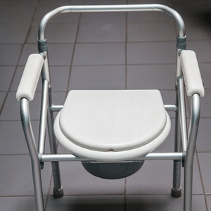 Aged care toilet chair sale