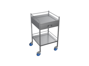 Nimble Instrument Trolley 490x490x970mm 1 Drawer