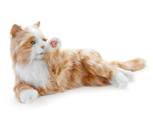 Interactive Companion Pet Orange Tabby Cat